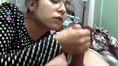 Eskuz egindako akabera eskuan - esne asko